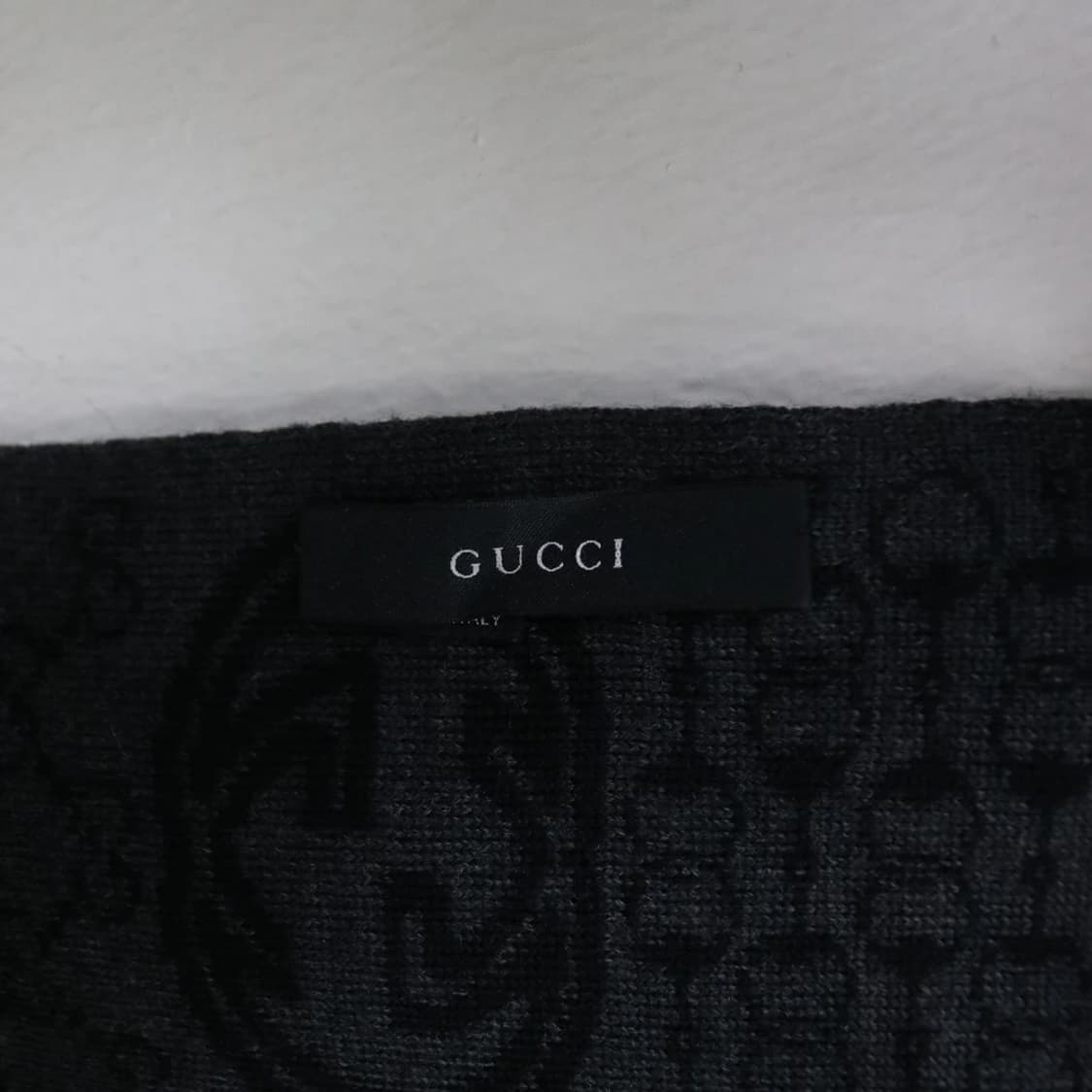 구찌 울 로고 패턴 머플러 63366 상품이미지6