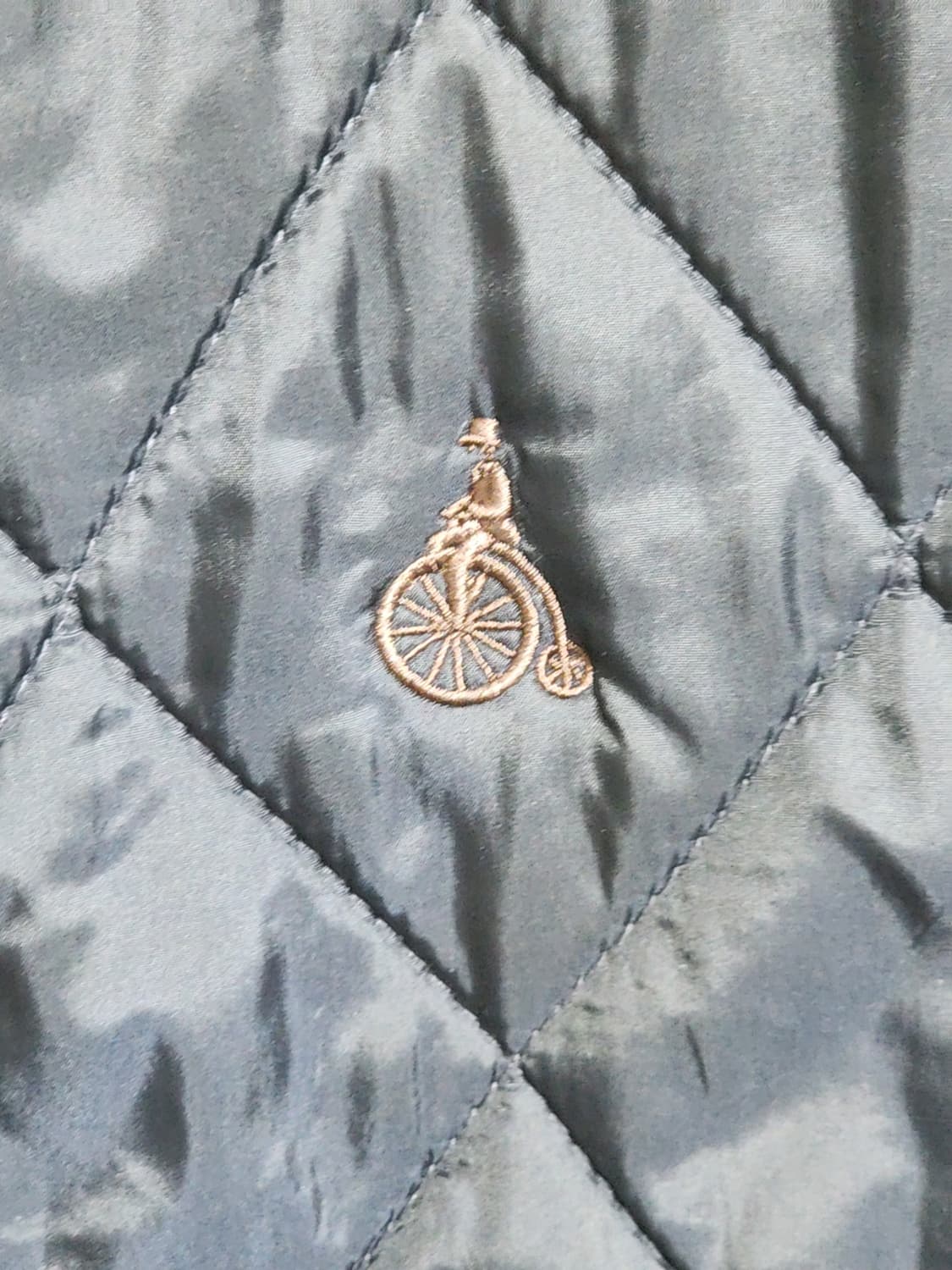 (105) 빈폴 퀼팅점퍼 네이비 누빔자켓 로고 캐주얼  상품이미지4