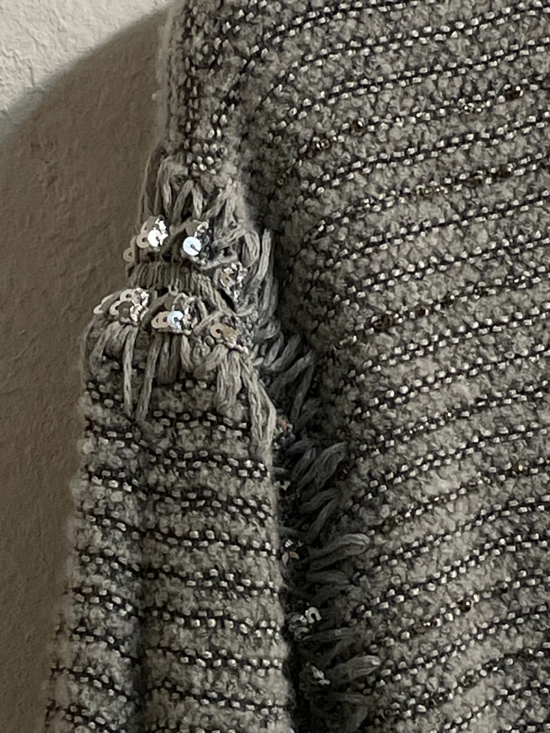 랑방 컬렉션 그레이 텍스처 니트 상품이미지4