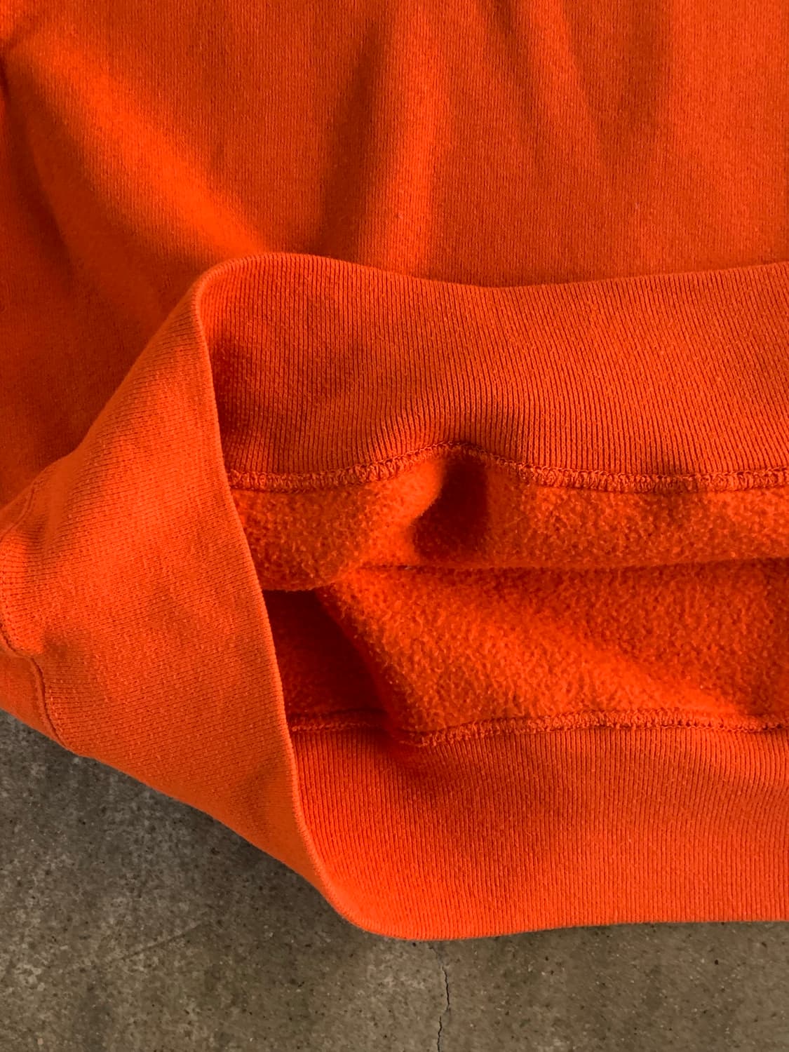 90s 러셀 애슬레틱 튜블러 스웻셔츠 오렌지 상품이미지6