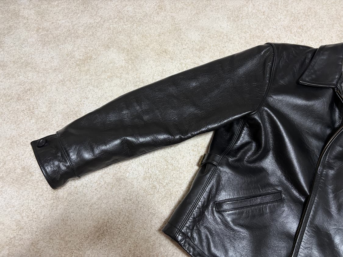 곤조2 가죽자켓 / 곤조티비x아카펠라클로딩 자켓 판매 상품이미지5