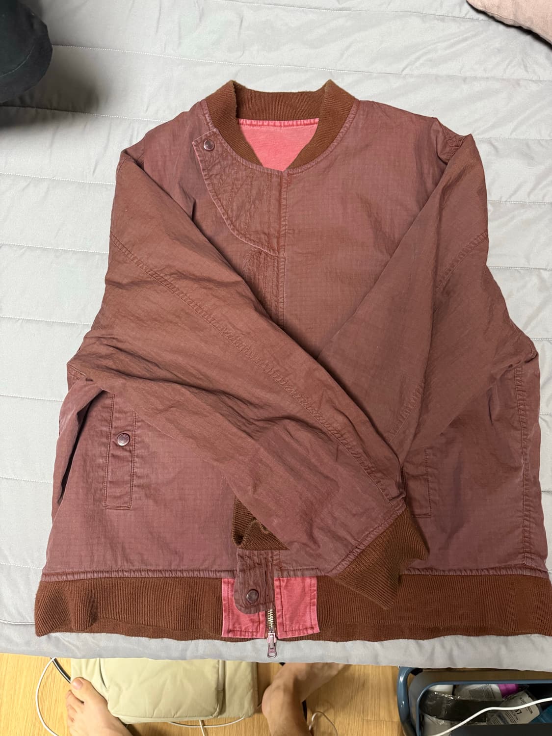 네이머클로딩 플라이트 자켓 ma-1 XL 상품이미지4