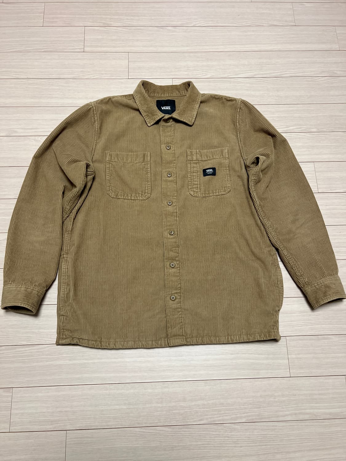 VANS 반스 코듀로이 셔츠 자켓 / 브라운 / M  상품이미지1