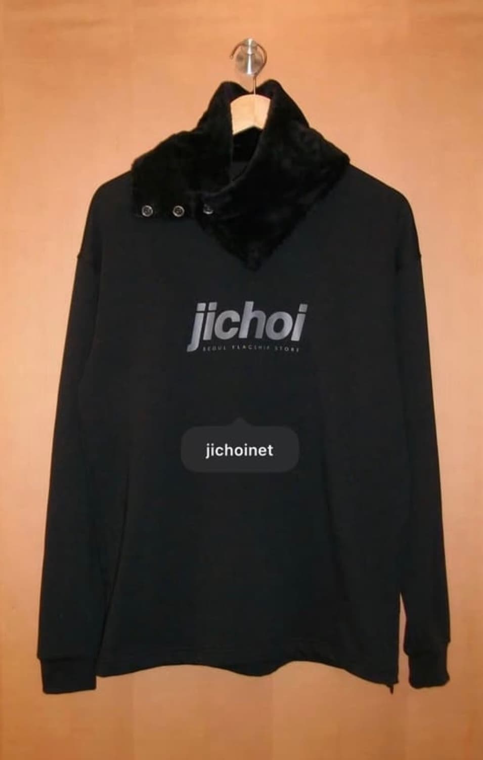 지초이 롱슬리브 블랙 1사이즈 상품이미지1