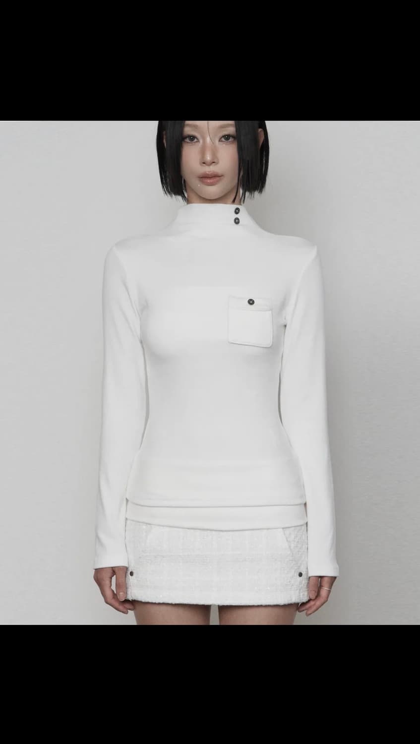 에트오소메 하프터틀넥 롱슬리브 상품이미지2