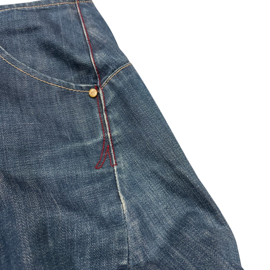 리바이스 빈티지 엔지니어드 청 데님 롱스커트 치마 상품이미지6