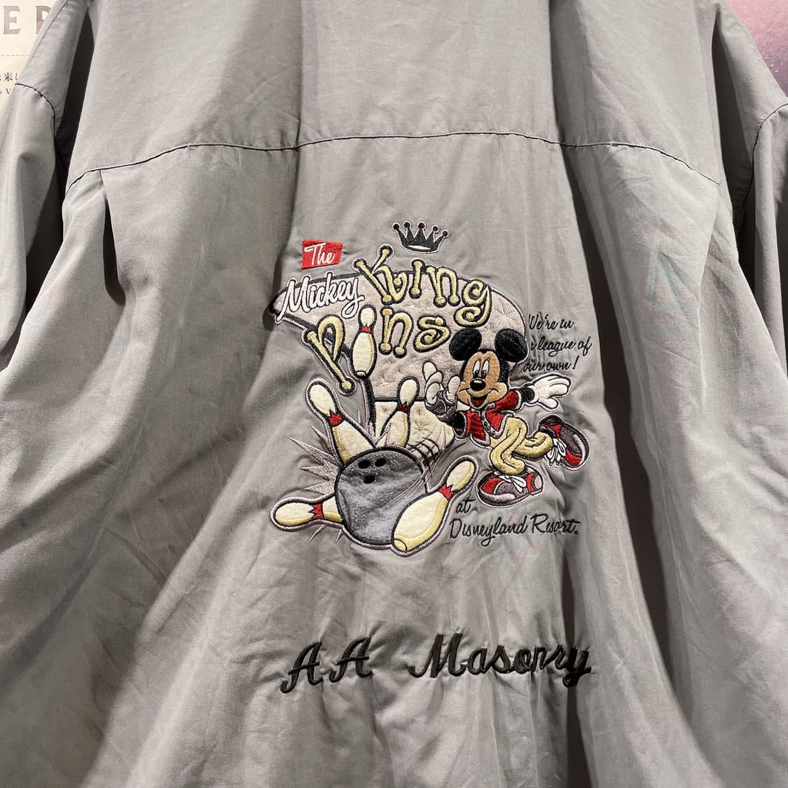 미키마우스 볼링셔츠 3XL 상품이미지3