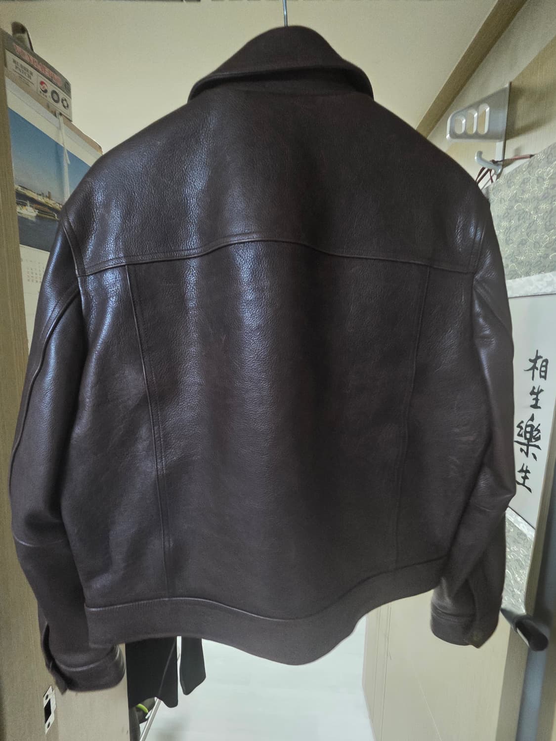 노이어 앤틱 카우 레더자켓(50) 상품이미지5