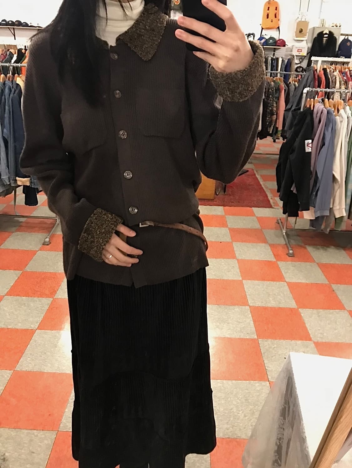 가디건 니트 상품이미지1