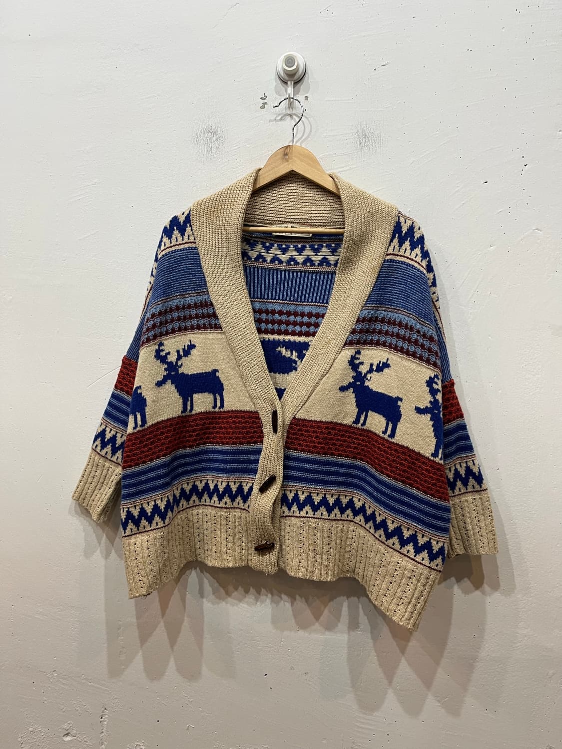 RIVET&SURGE 리벳앤서지 노르딕 루즈핏 가디건 우먼즈 상품이미지1