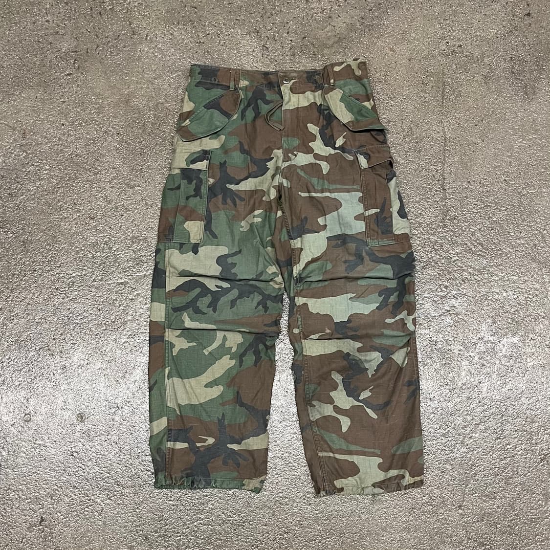 80s M-65 우드랜드 필드 팬츠 (~36“) 상품이미지2