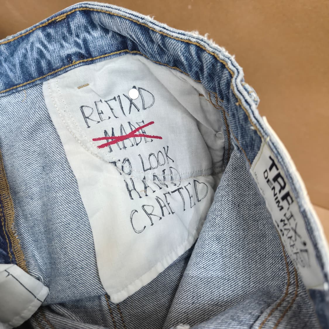 ​ZARA REFIX’D MAKERS 디스트로이드 데님 반바지 상품이미지6