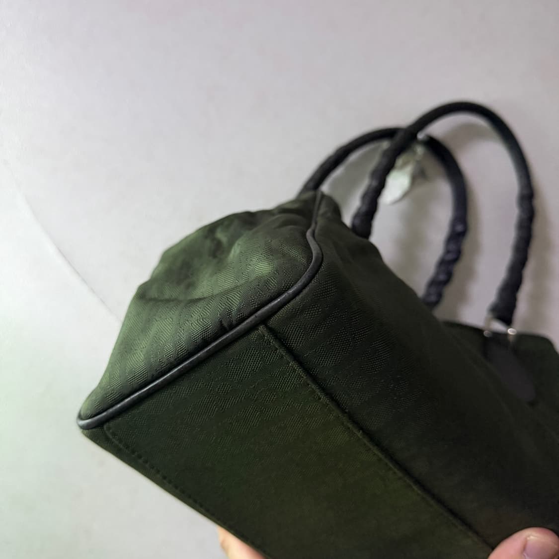 빈티지 디올 오블리크 캔버스 로고장식 토트&숄더 (로고 분실) 상품이미지4