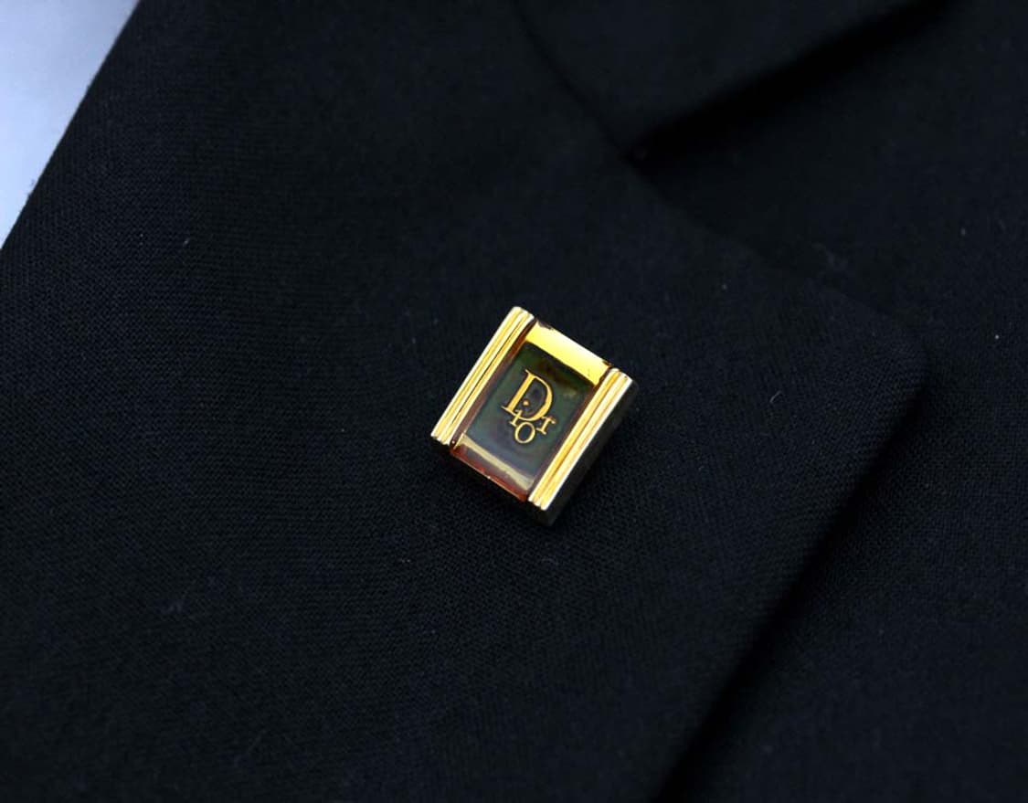 디올 B+등급 남자 명품 커프스 뱃지 핀 포인트 세트 상품이미지10