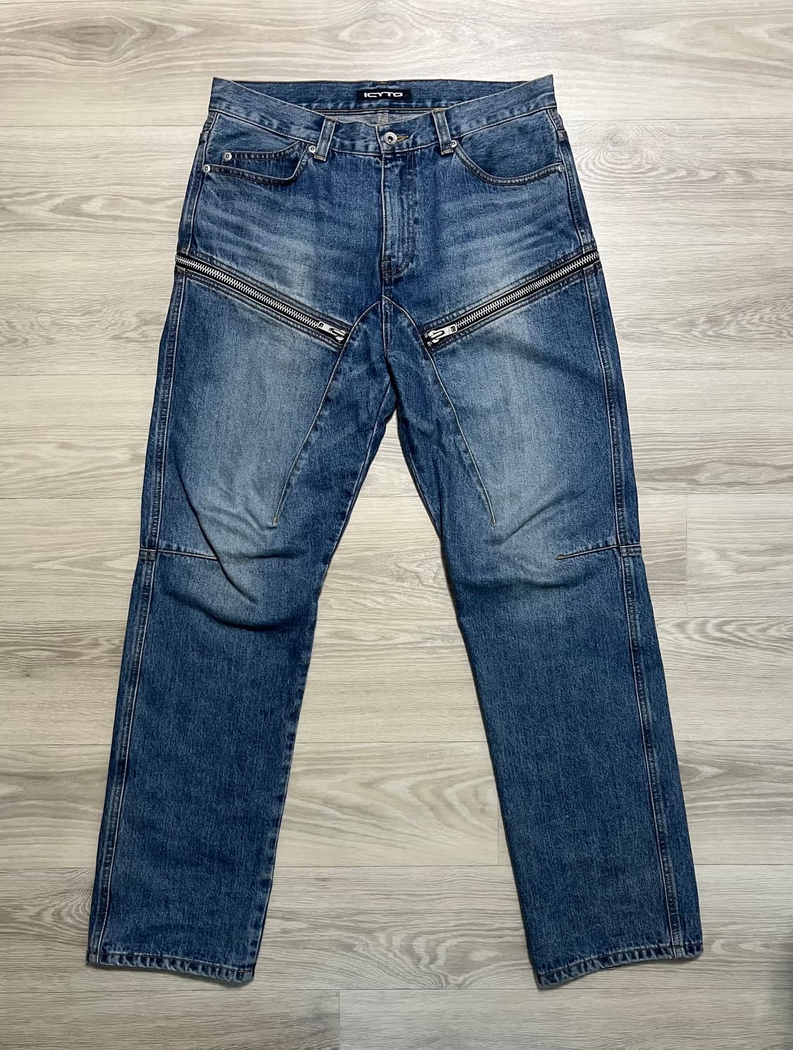 아이시토 지퍼진 블루 L 상품이미지1