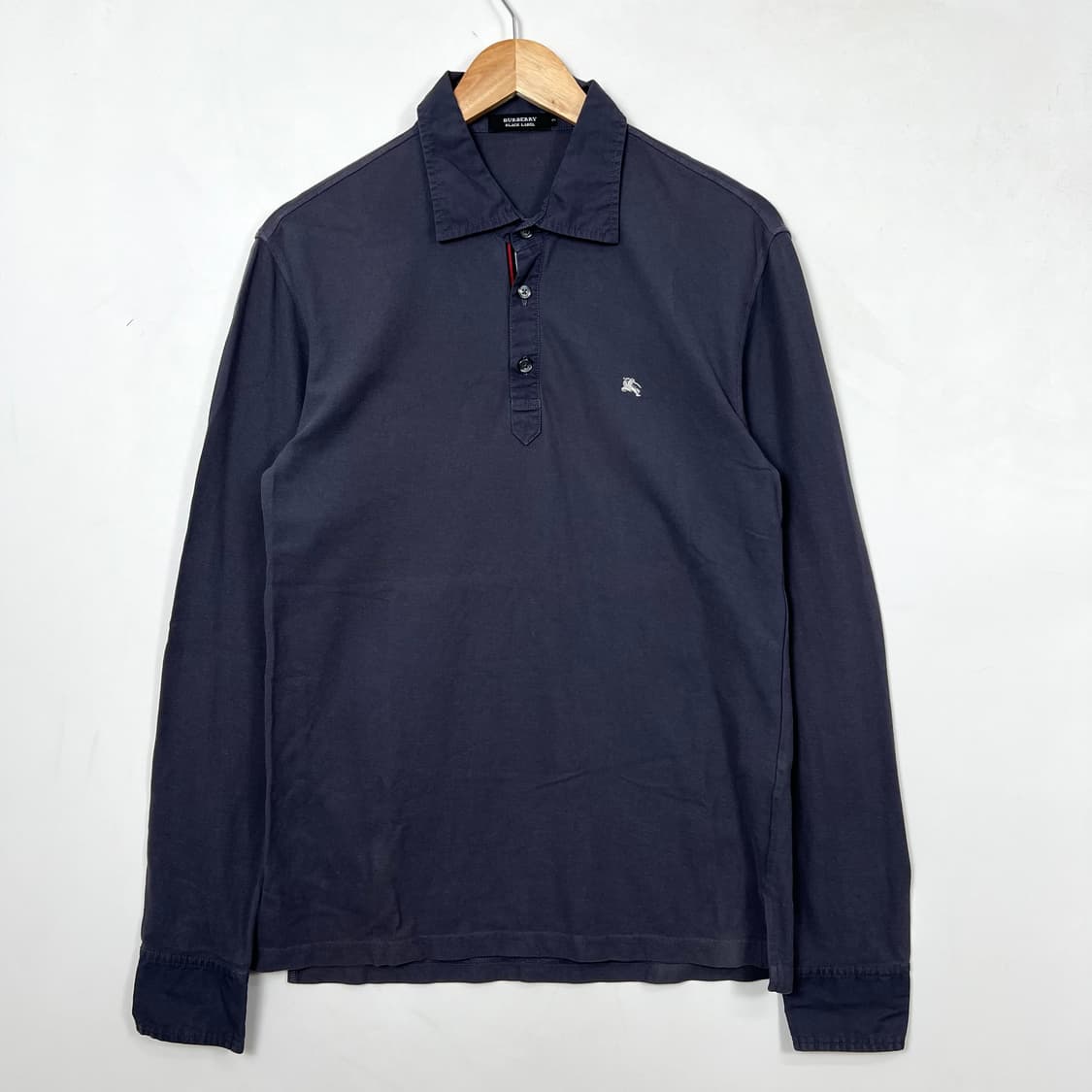 Burberry 버버리 블랙리벨 긴팔 카라티 상품이미지1