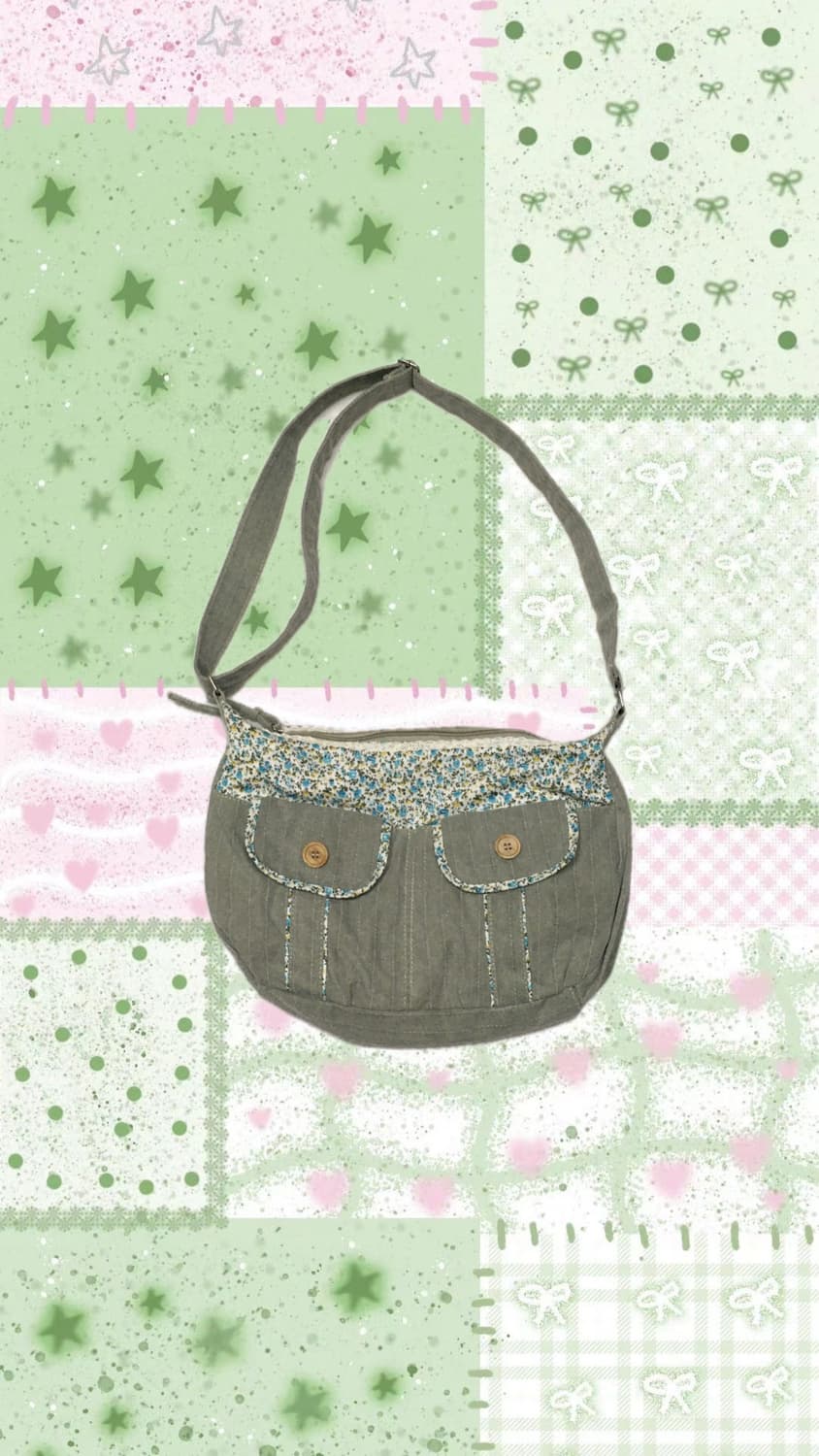 대대장 투포켓 잔꽃모리크로스백 상품이미지1