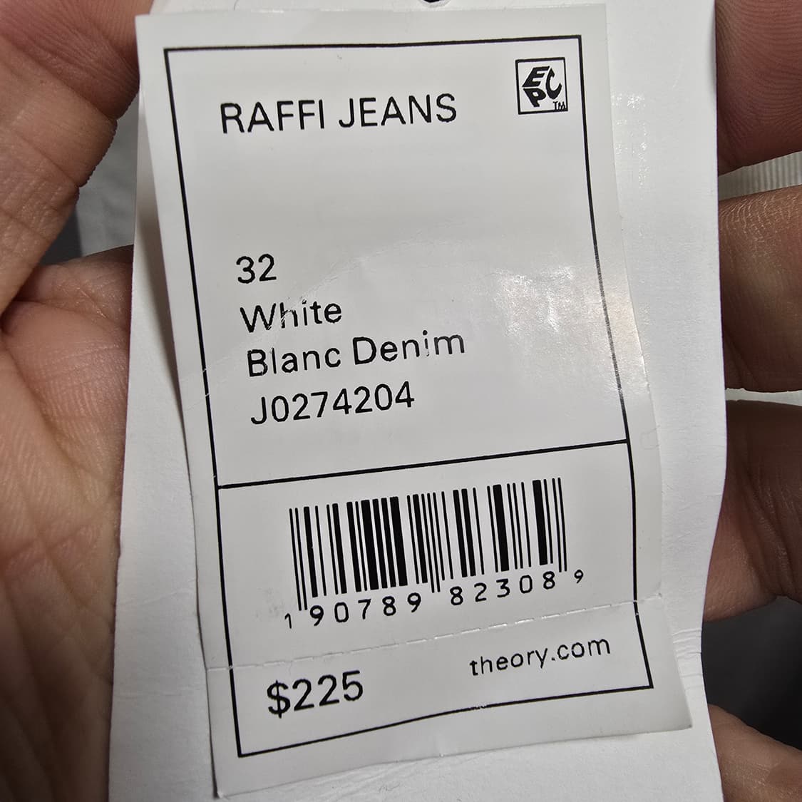 [새제품]띠어리 라피 아이보리 32 상품이미지2