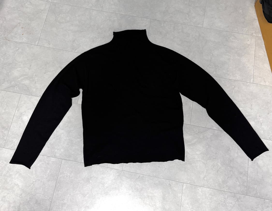 Amu 울 목폴라 니트 상품이미지1