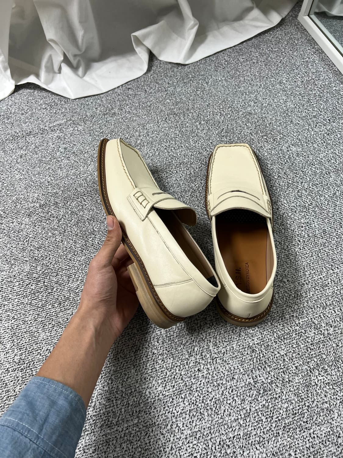 빈티지 스퀘어 페니로퍼 상품이미지5