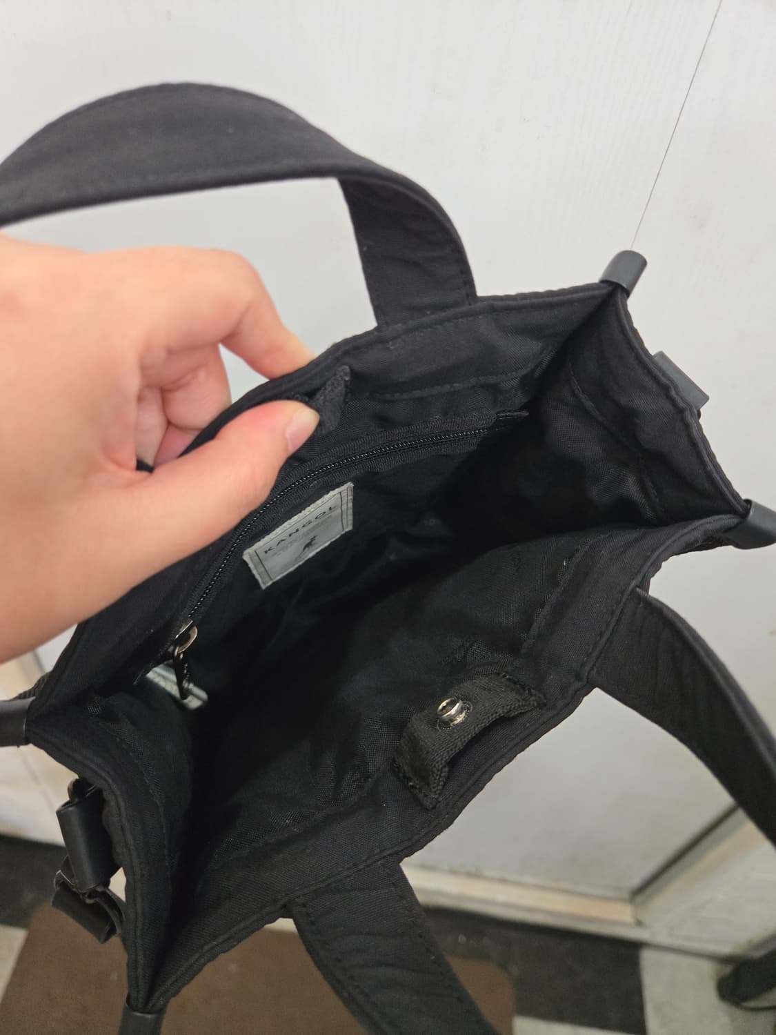 KANGOL 캉골 퀼팅 크로스백! 가방 새상품급 입니다!~ 상품이미지5