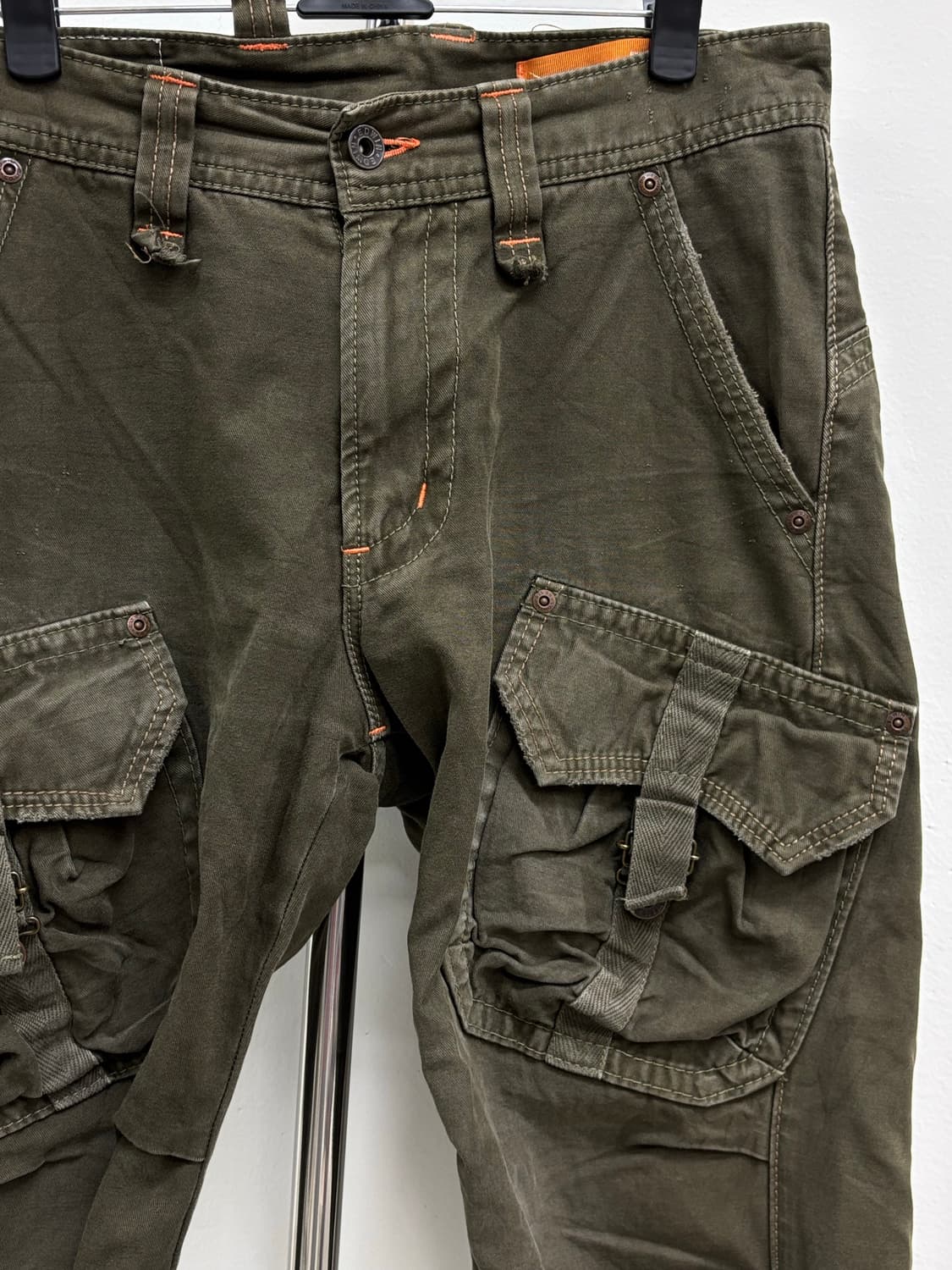 빈티지 에드윈XV 로우라이즈 유틸리티 카고 팬츠 y2k 상품이미지6