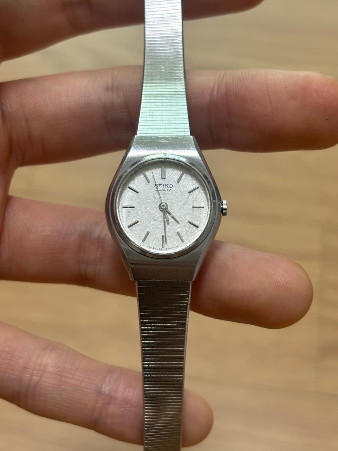 세이코 빈티지 여성 쿼츠 시계 3421-0070  상품이미지3