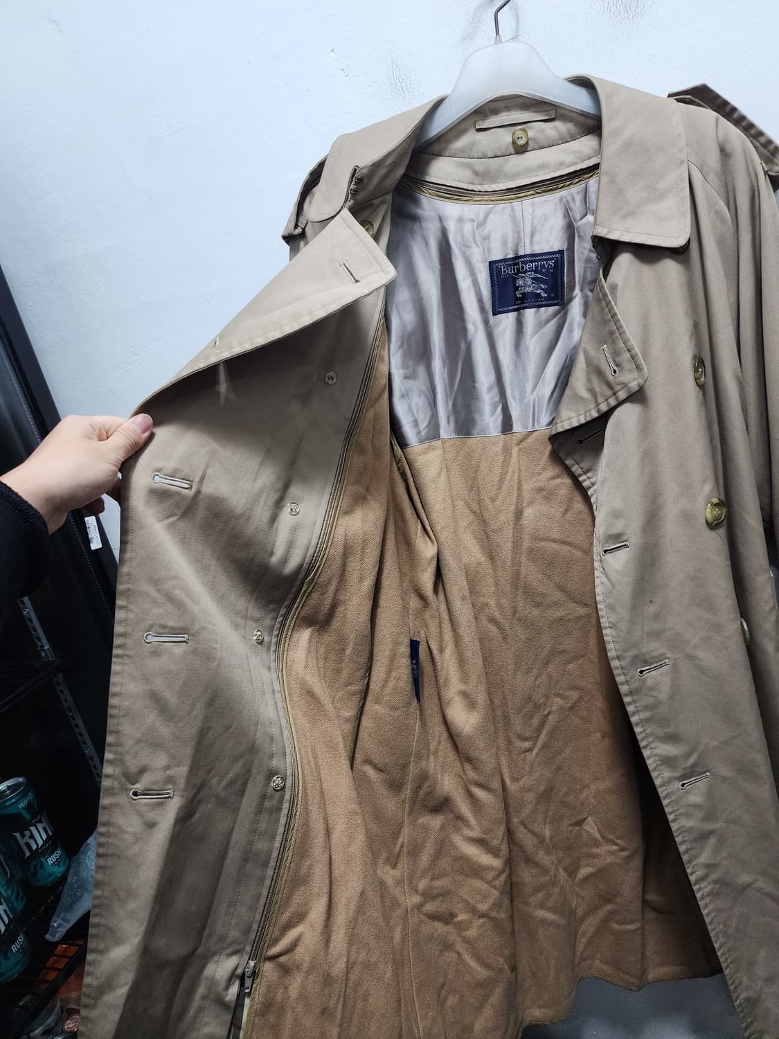 (내피포함) 버버리 클래식 베이지 트렌치코트  상품이미지6