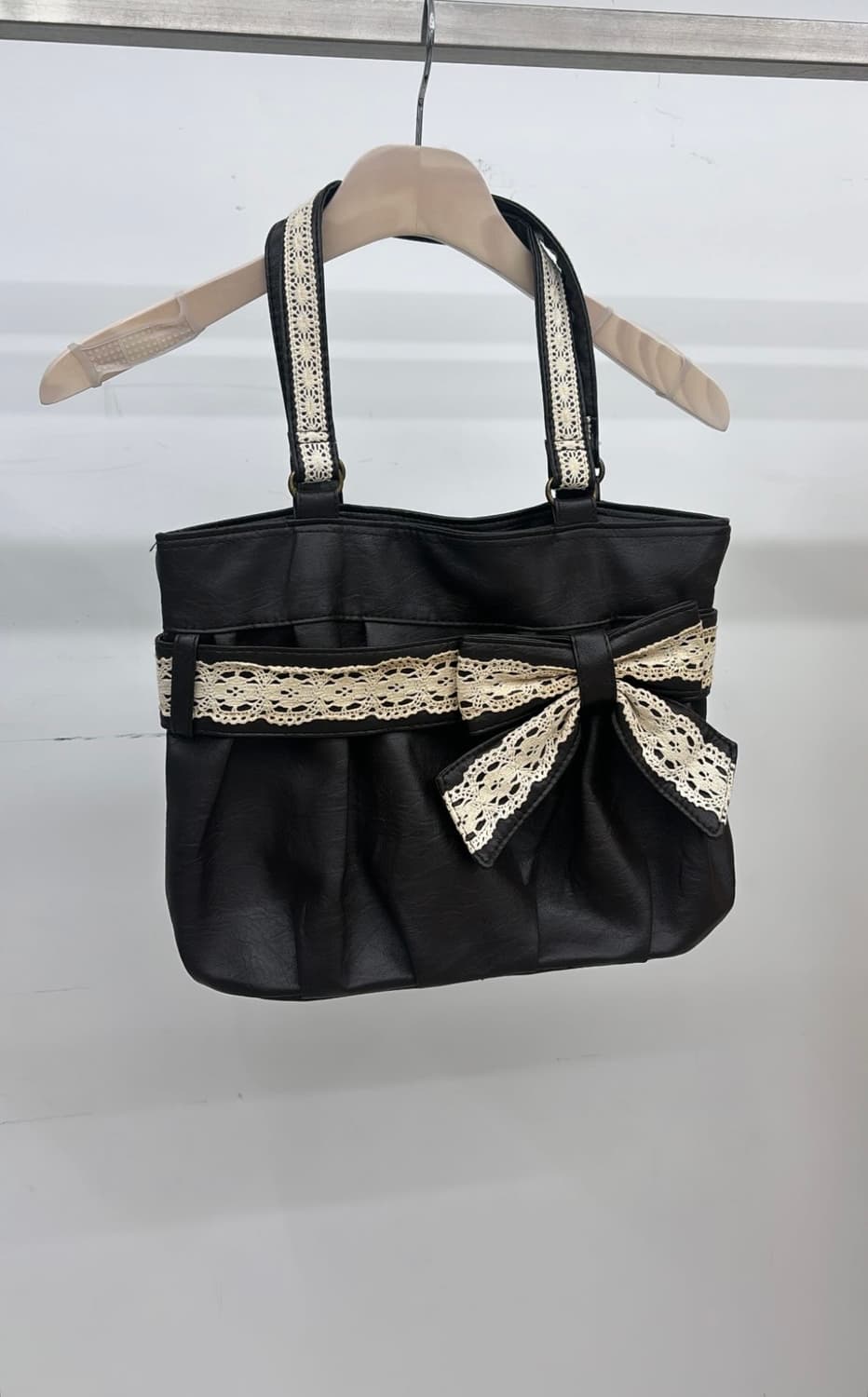 빈티지 히메 리본 토트백  상품이미지1