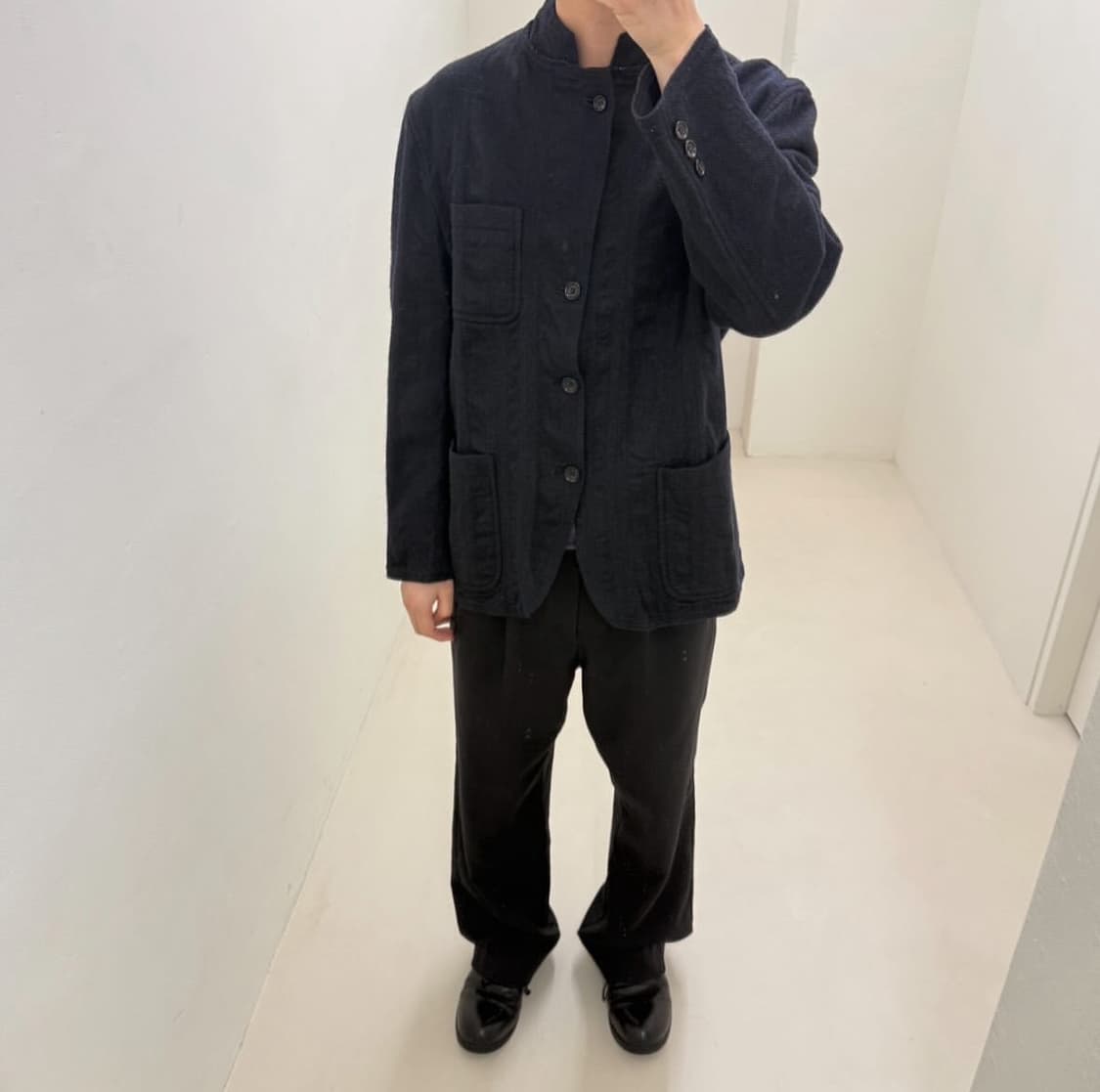 꼼데가르송 옴므 (다나카 케이이치) 하이넥 자켓 상품이미지3