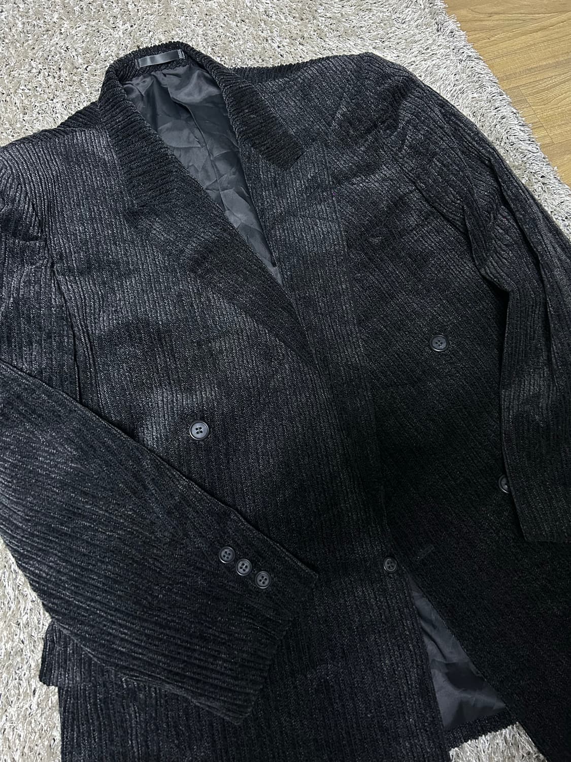 독일제원단 일제 코듀로이 더블자켓 사이즈 105~110 상품이미지2