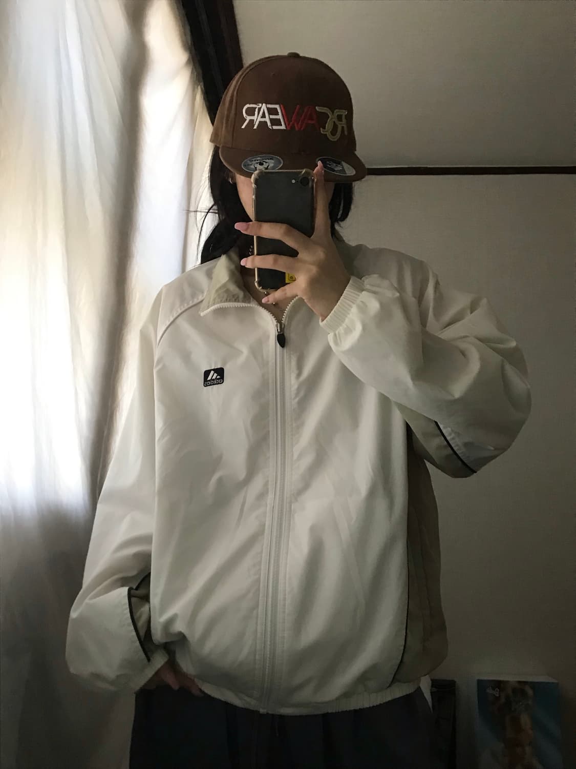 아디다스 90s 화이트 바람막이 상품이미지5