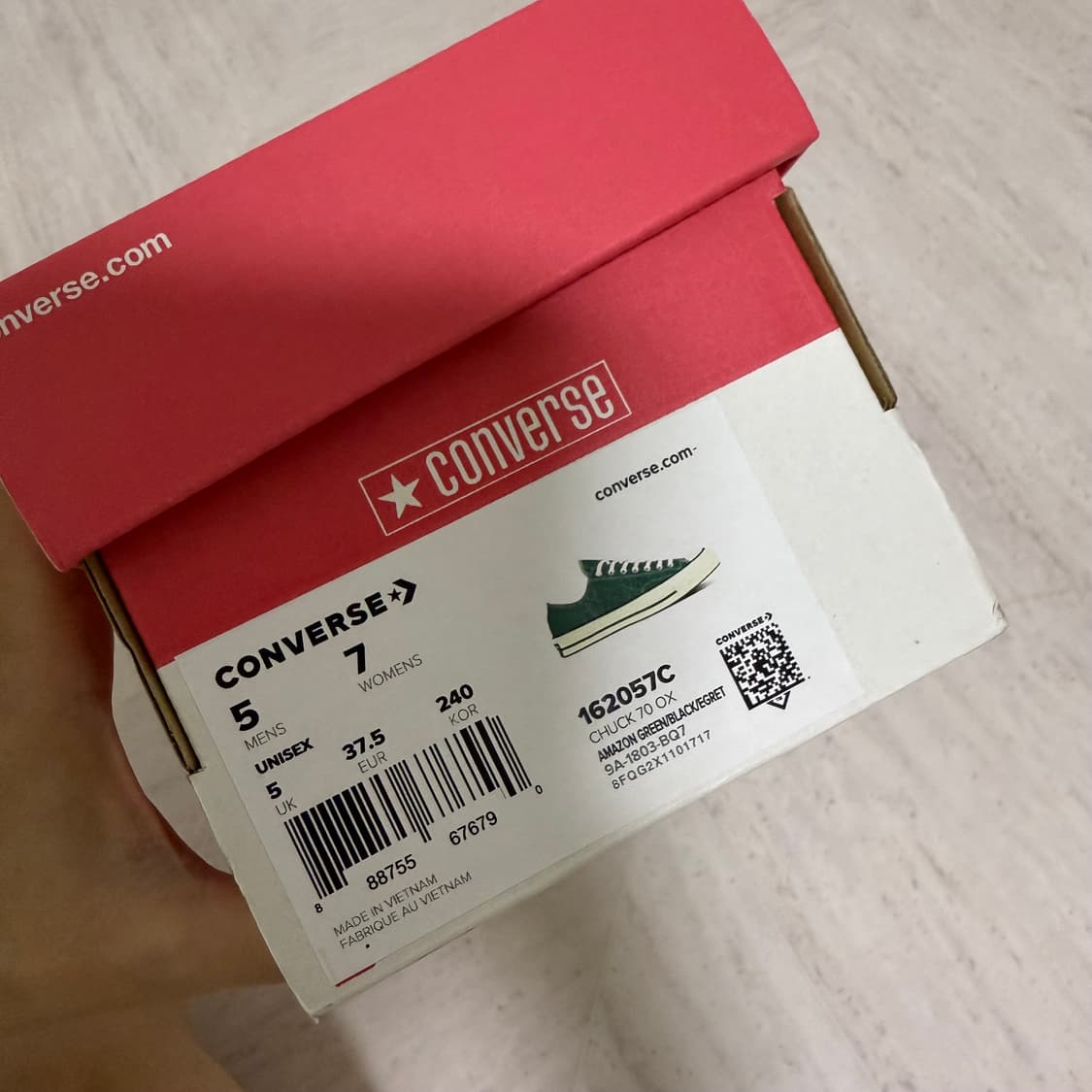 [240] 컨버스 척 70 OX 그린 상품이미지6