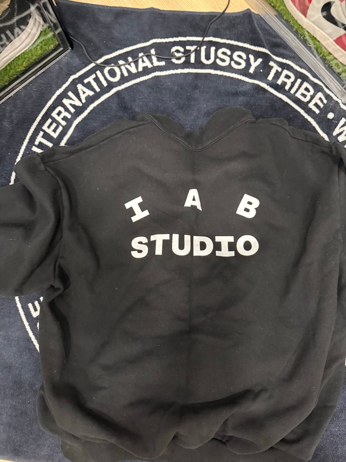 아이앱 반집업 니트 L사이즈 상품이미지3