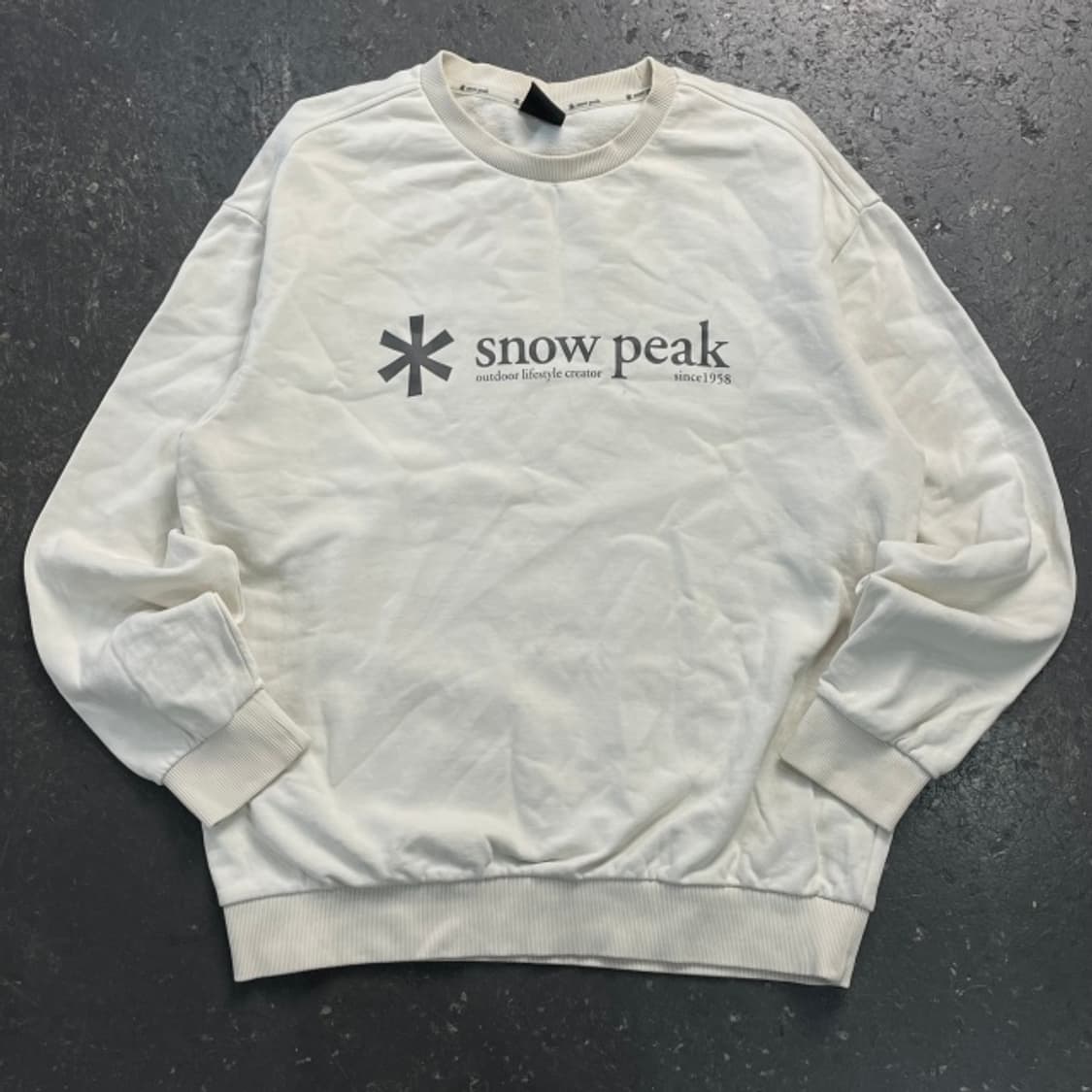 105 스노우피크 맨투맨 상품이미지1