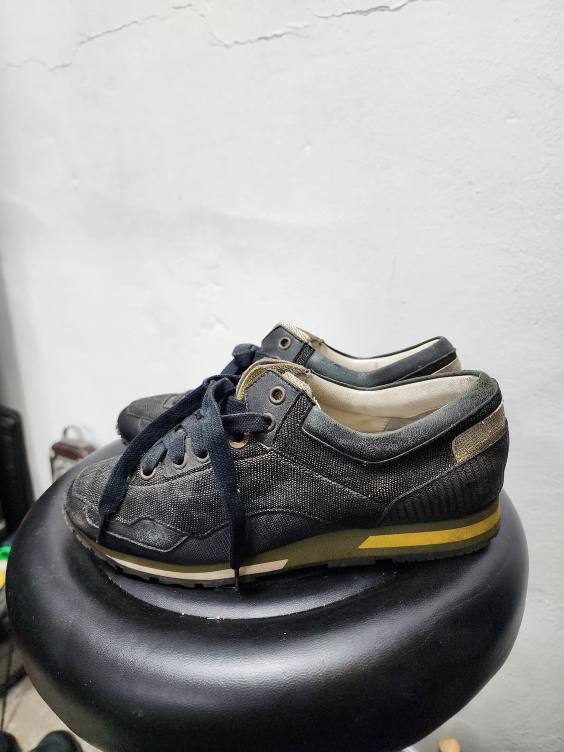 랑방 블랙 글리터 스니커즈  상품이미지2