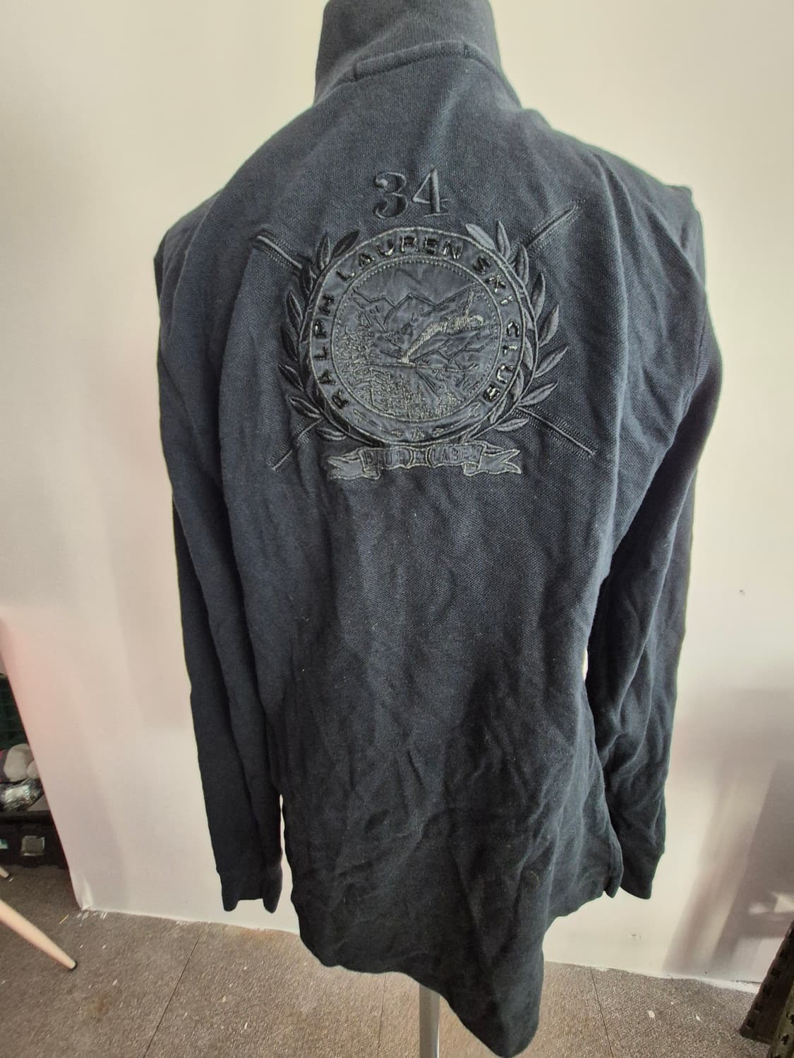 폴로 랄프로렌 블랙 헨리넥 상품이미지2