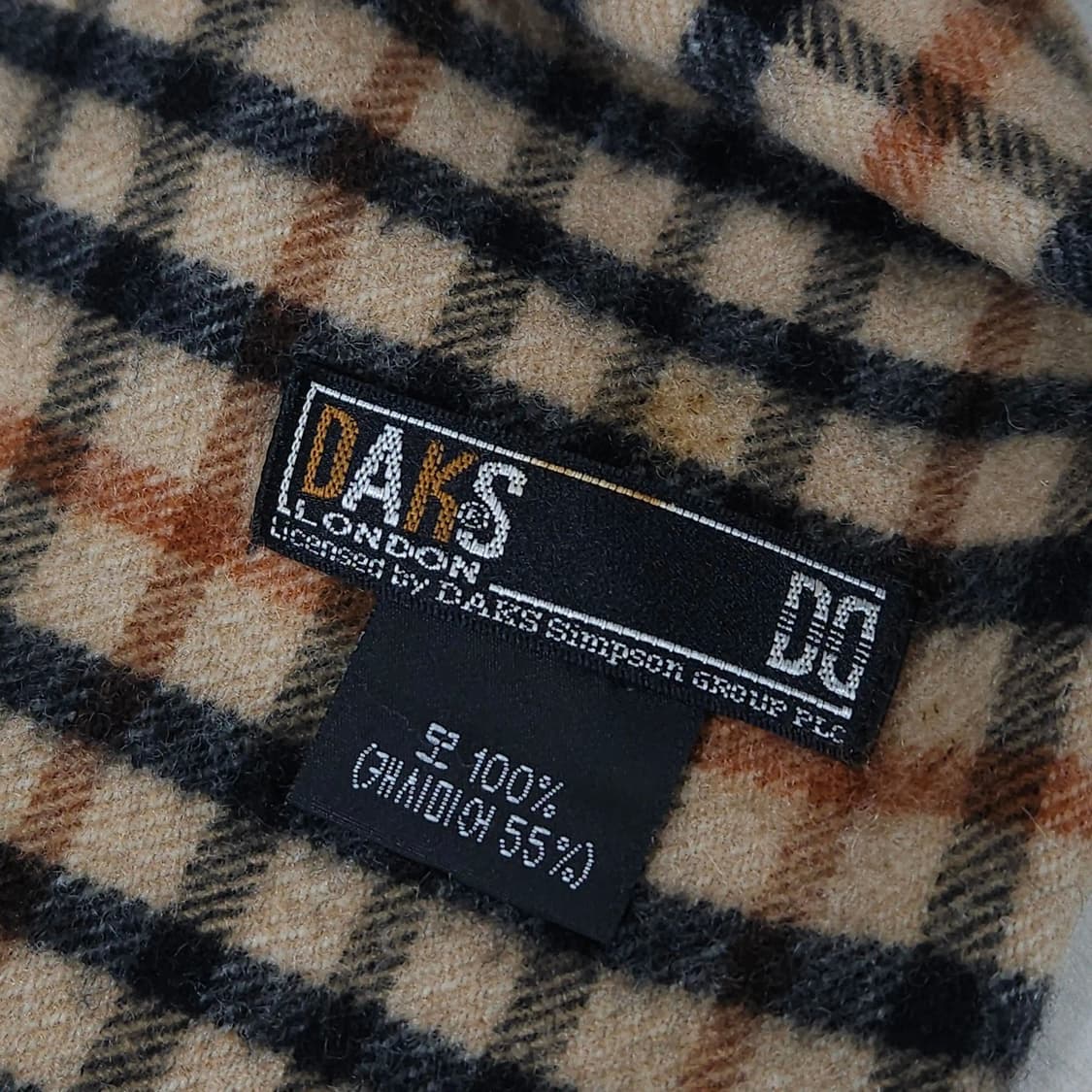 DAKS 닥스 캐시미어 목도리 머플러 남녀공용 상품이미지3