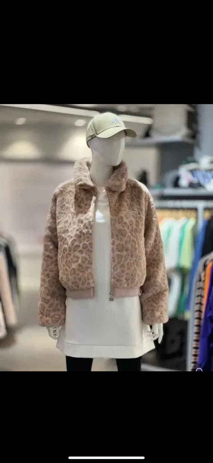 nba 퍼자켓 핑크 레오파드 상품이미지1