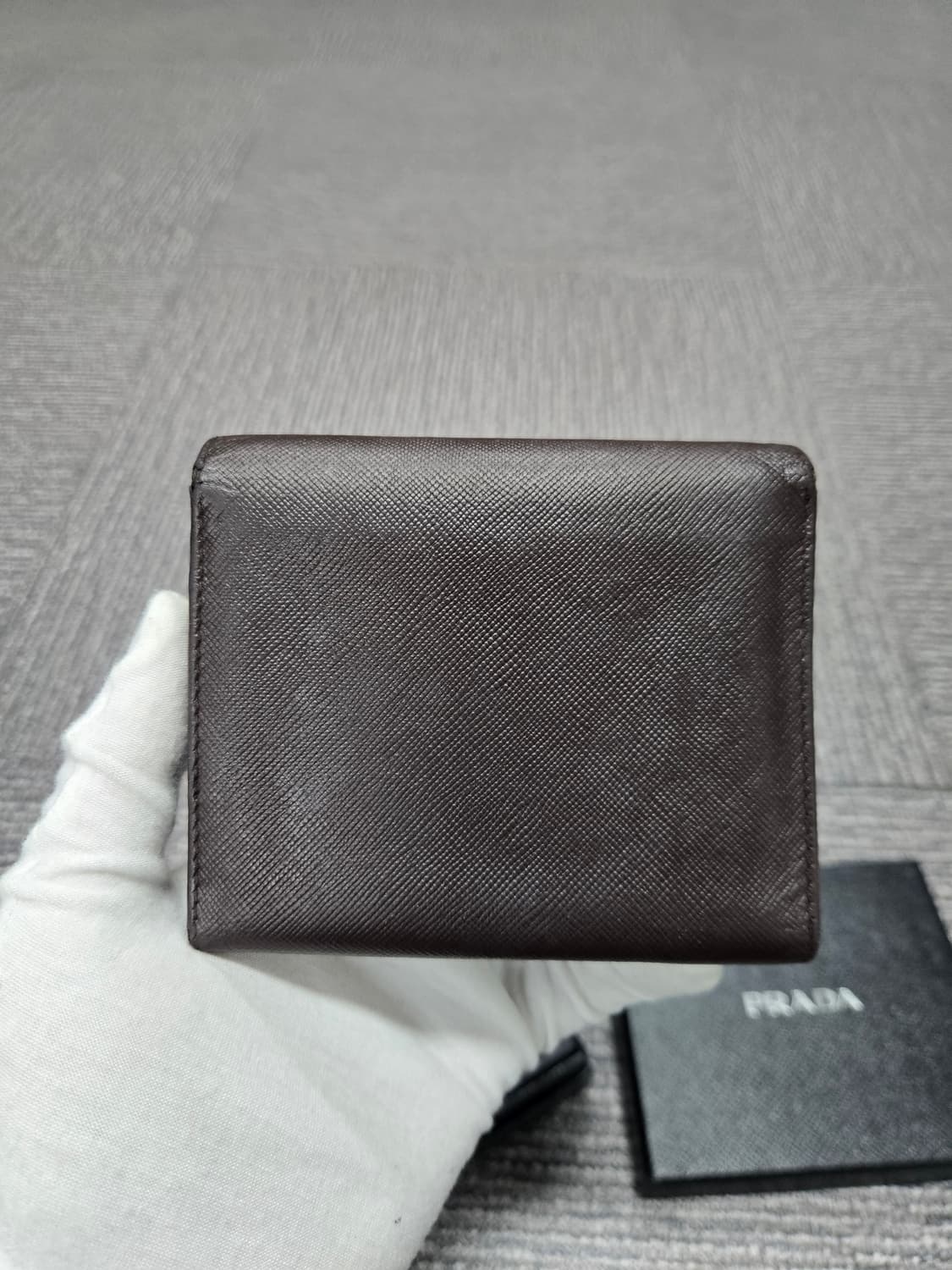 [정품][특가]프라다 사피아노 삼단지갑 상품이미지2