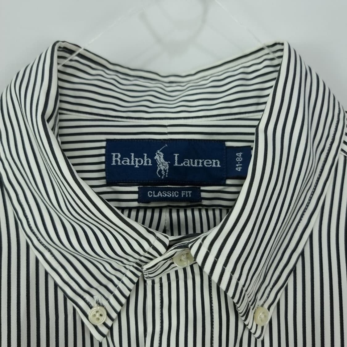 [폴로 랄프로렌] 포니 로고 자수 스트라이프 셔츠 M19953 상품이미지9