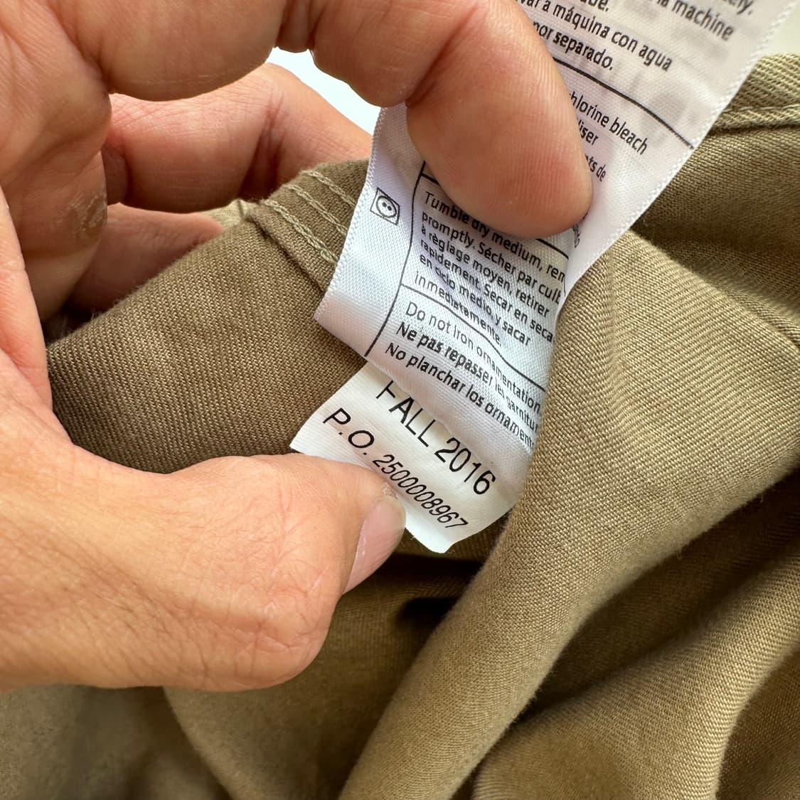 칼하트 오리지널 워크라인 투포켓 헤비코튼 셔츠 상품이미지6