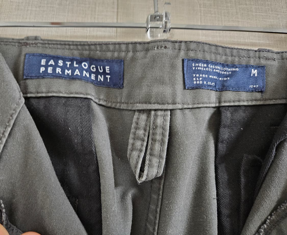 이스트로그 퍼머넌트 타입2 치노팬츠 차콜 M 상품이미지6