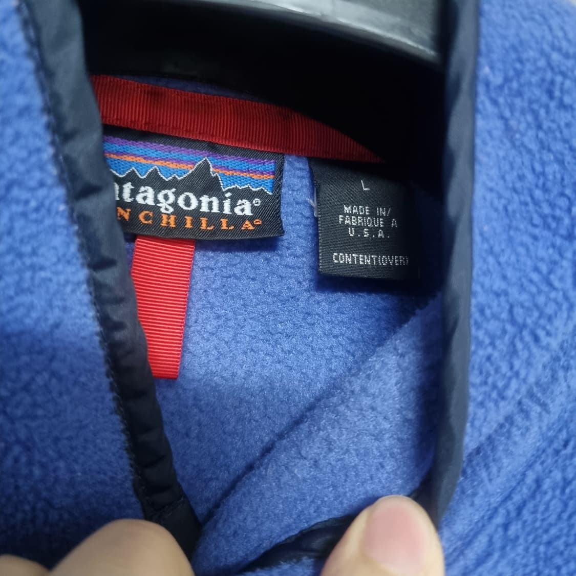 파타고니아 신칠라 퍼플네이비 usa생산xl 상품이미지4