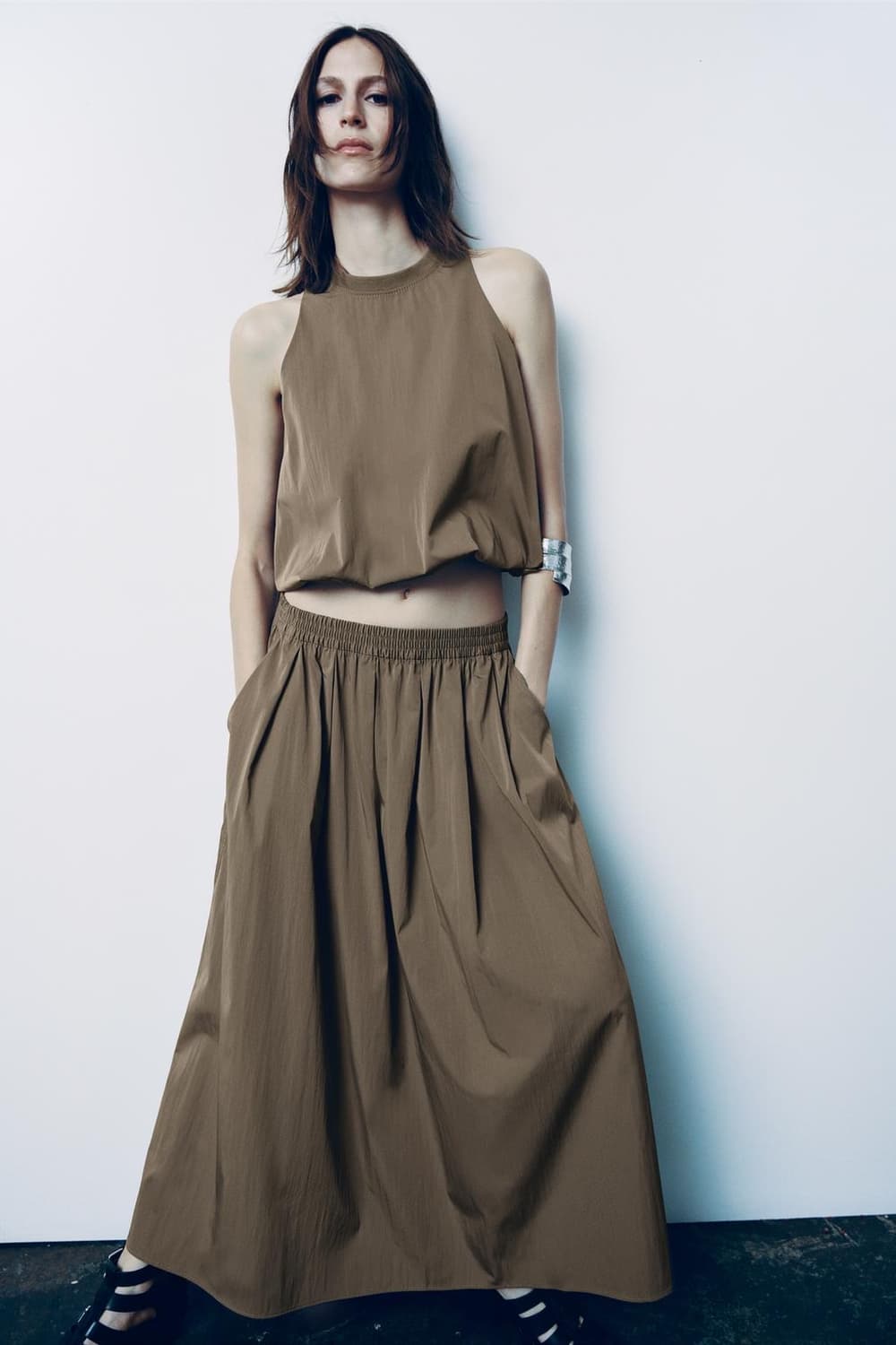 Zara 벌룬핏 민소매탑 상품이미지1