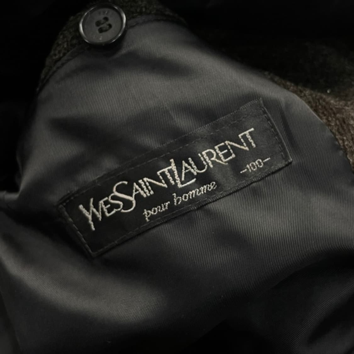 100 입생로랑 모직 코트 상품이미지3