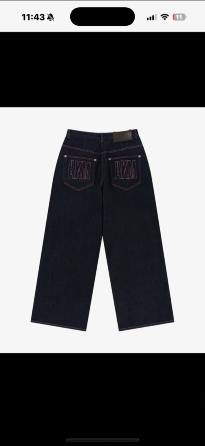새상품) 아캄 스티치 데님팬츠 상품이미지2