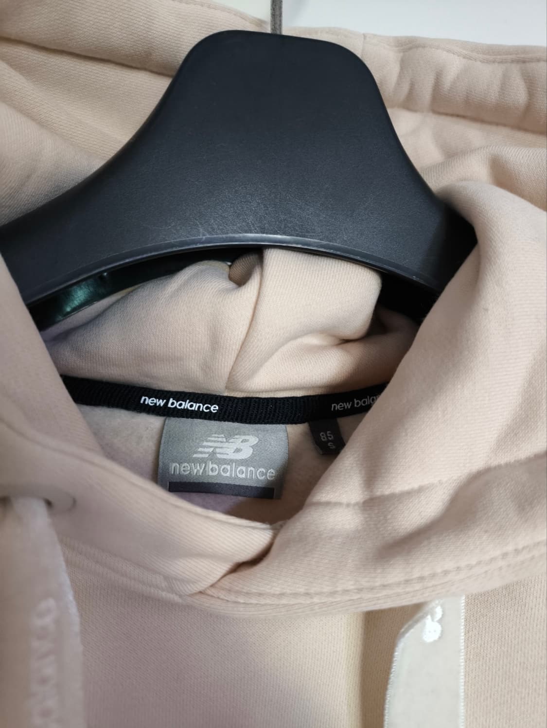 85 뉴발란스 뒷트임 기모 후드티셔츠 상품이미지5