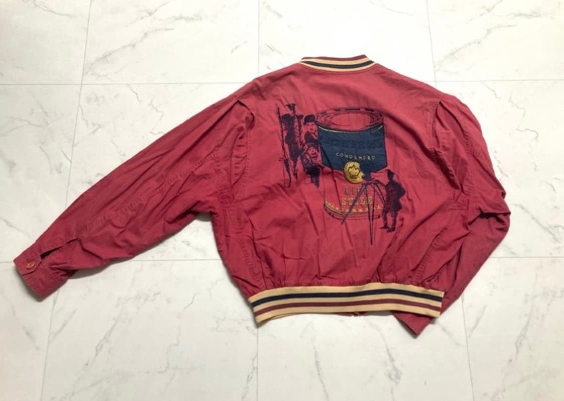 90s 아이스버그 코튼 블루종 봄버 자켓 105-110 상품이미지1