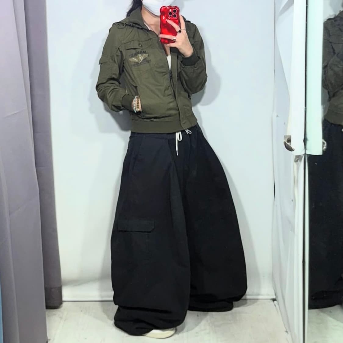 Army marine 밀리터리 카키 자켓 상품이미지4